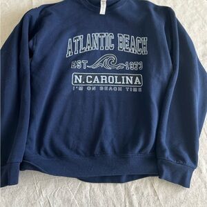 Jerzees NuBlend Navy Sweatshirt